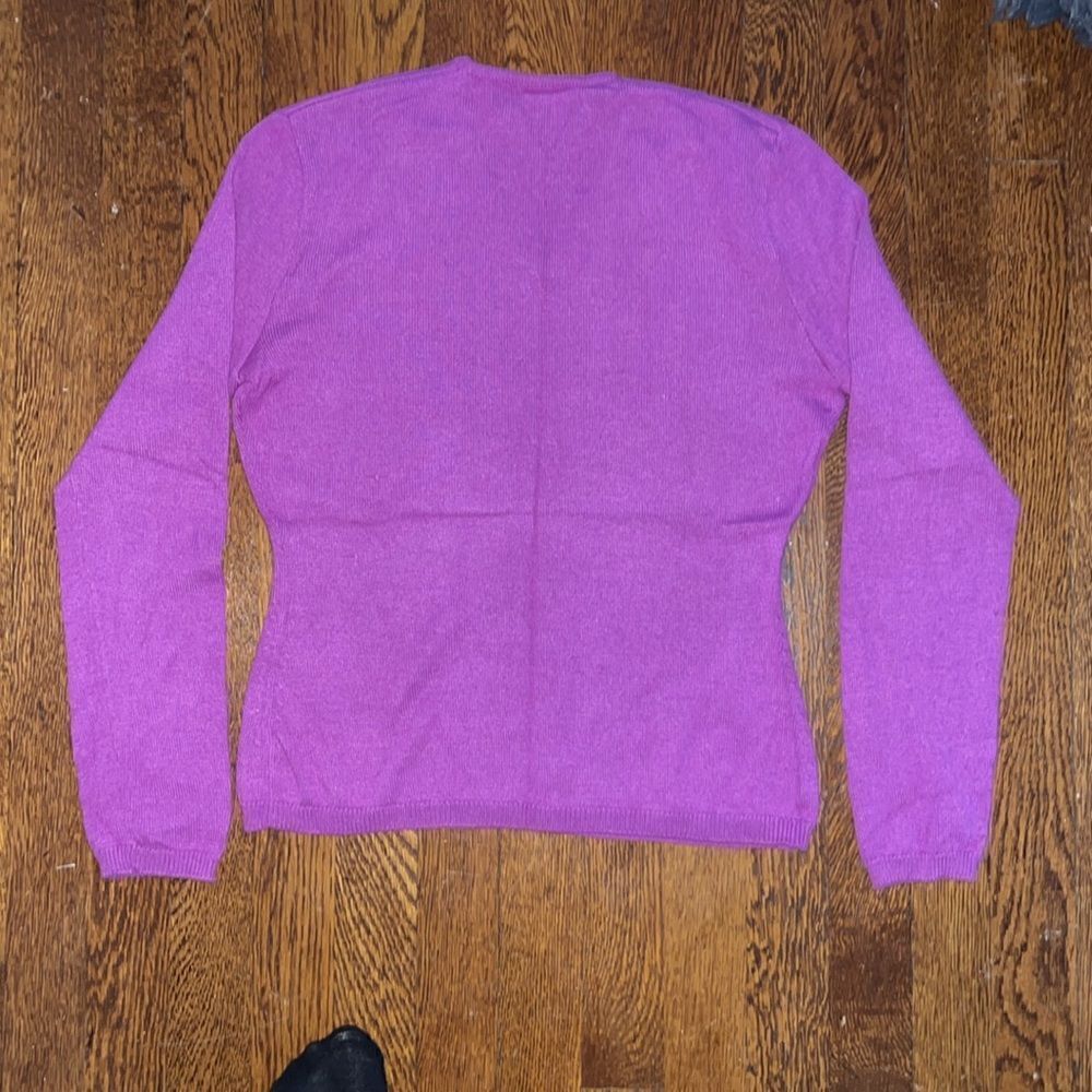Ralph Lauren custom collection orchid sweater - Picture 6 of 6